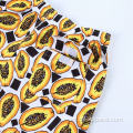 Fruit pattern shorts men swimwear personalised swim trunks